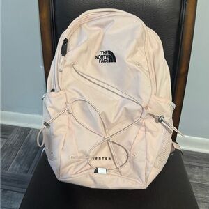 The North Face Light Pink Backpack